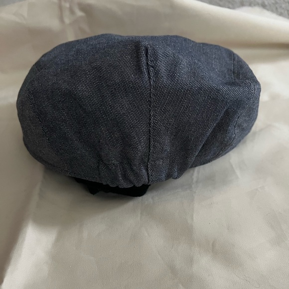 Infant boys flat cap in Heather blue size 12-24 months - Picture 3 of 5